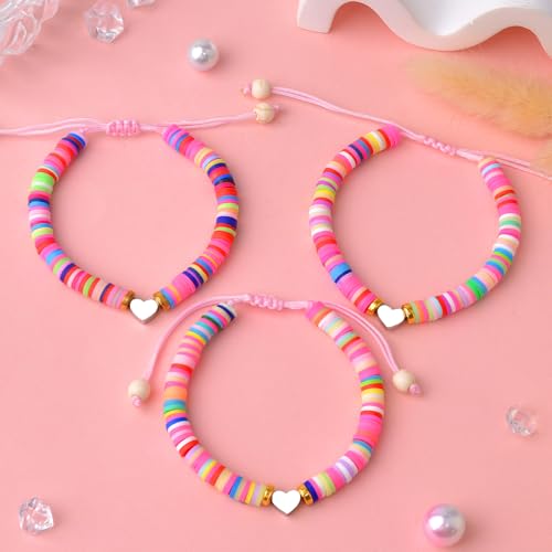 Image of 2 /3 /4 Pcs Best Friend Bracelet Heart /Butterfly /Infinity /Unicorn Matching Handmade Friendship Sister BFF Best Friends Bracelet Birthday Gifts for Her