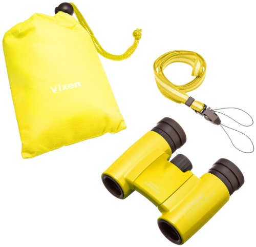 Vixen Binoculares Arena H8 x 21WP amarillos compactos miniatura 5
