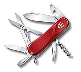 Victorinox Evolution 14, 14 funzioni (anello portachiavi, pinzette, spelafili), rosso