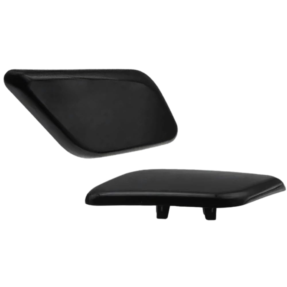 Baceyong Cache de lave-phare avant, Cache de lave-phare avant de pare-choc avant de style voiture, Nouveau cache de lave-phare avant avec buse de pulvérisation, 5N0955110, 5N0955109, 5N0 955 109