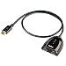 Produktbild Hama 122224 HDMI-UMSCHALTER 2X1 Farbe: Schwarz