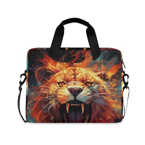 Funda para portátil ALAZA Angry Lion 13-15.6 pulgadas miniatura 1
