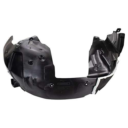 Image of TRQ Front Inner Fender Liner Set Compatible with 2018-2022 Ford Mustang FO1248190 FO1249190