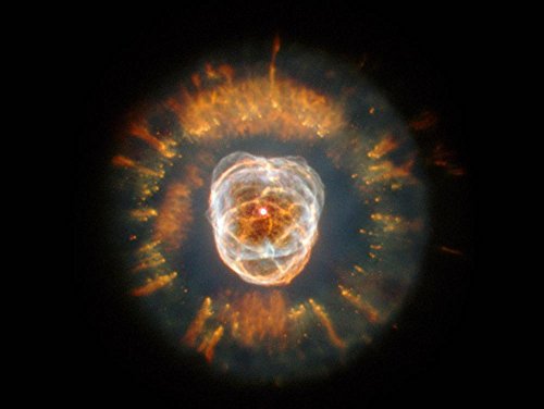Laminated 32x24 inches Poster: Eskimo Nebula NGC 2392 Planetary Fog...
