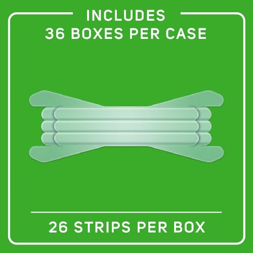 Image of Clear Passage Nasal Strips, Clear Extra Strength, 26 Count (Pack of 36)