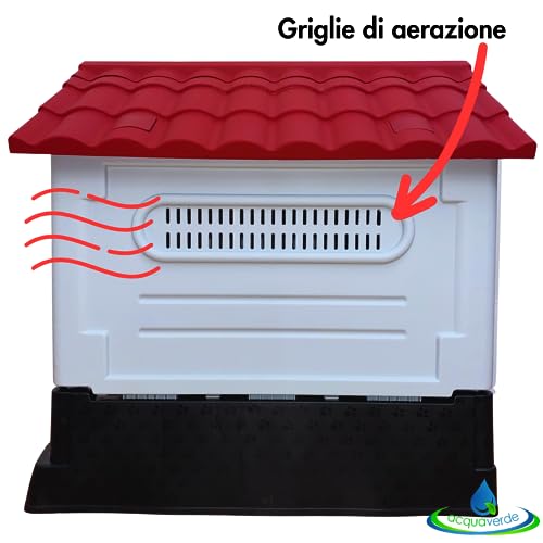 Cuccia per Cani di Piccola e Media Taglia, Casetta...