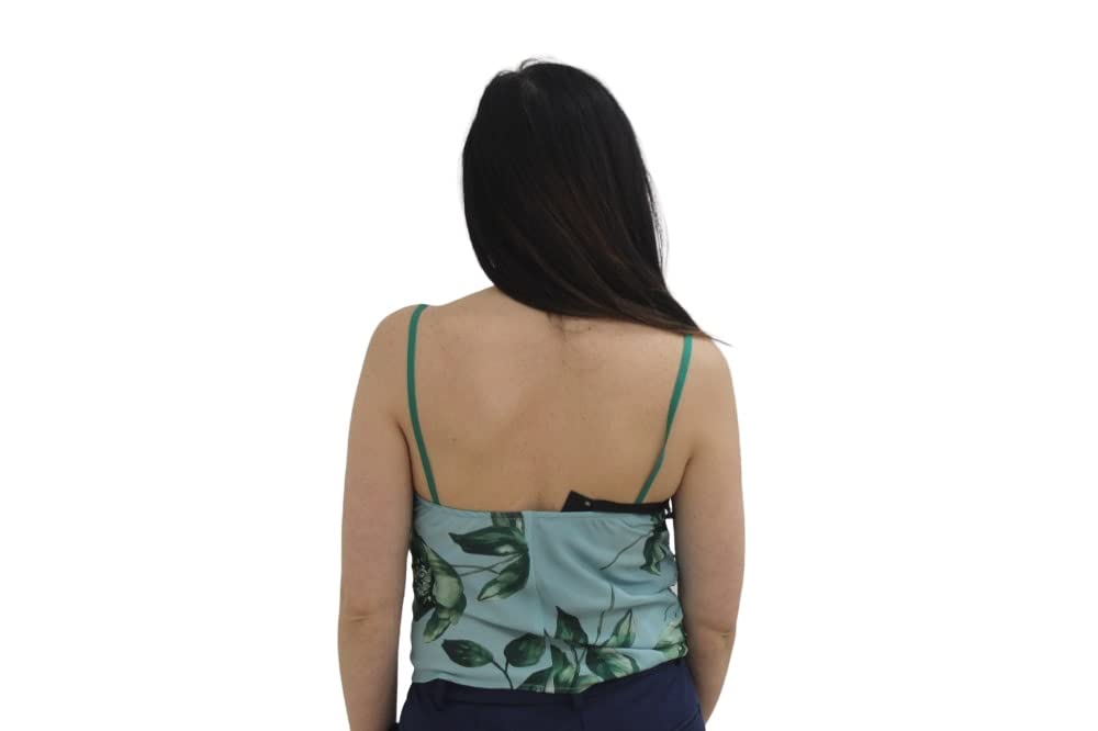 Pinko Viserbella Top Crepe De Chine Canottiera alla Moda Donna