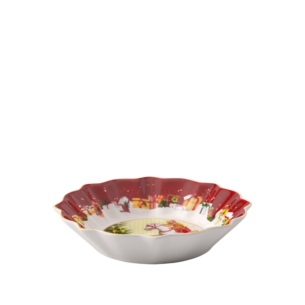 Amazon.com | Villeroy & Boch Toy's Fantasy Christmas Pastry Bowl
