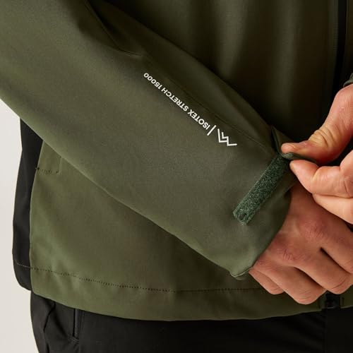 Regatta Mens Birchdale II Waterproof Soft Shell Jacket Breathable Walking Hiking Coat - Image 5