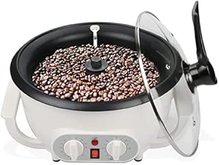 Upgrade Coffee Roaster Machine for Home Use, 110V Household Electric Coffee Bean Roaster with Timer 1200W Roasting Machine Peanut Bean Home Coffee Roaster