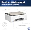 HP Smart Tank 5003 Impresora Inalámbrica Multifuncional de Tanque de Tinta, Escáner, Copiadora con hasta 3 Años de Tinta Incluida, Ideal para Hogar, Recargable sin Cartuchos, con Capacidad de IA (9B2D3A) 5