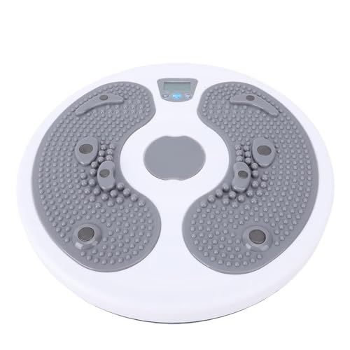 SUNGOOYUE Twister de Cintura Twister Disc con Timer de Contador Digital 500 Puntos de Masaje de Masaje Rápido Burno de Calorías Portátiles para Entrenamiento de Acondicionamiento Físico para el