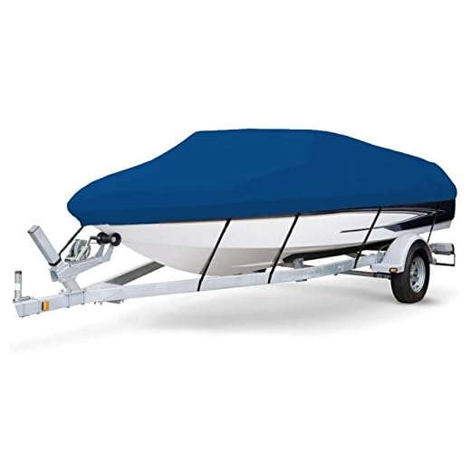 7.6 oz Solution Dyed Polyester Blue, Styled to FIT Boat Cover Compatible for Wilderness Systems Tarpon 100 Angler 2014-2018