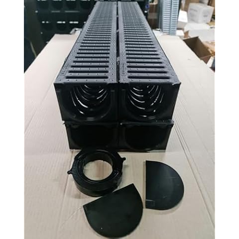 1m Plastic Channel Pack with Accessories Cover