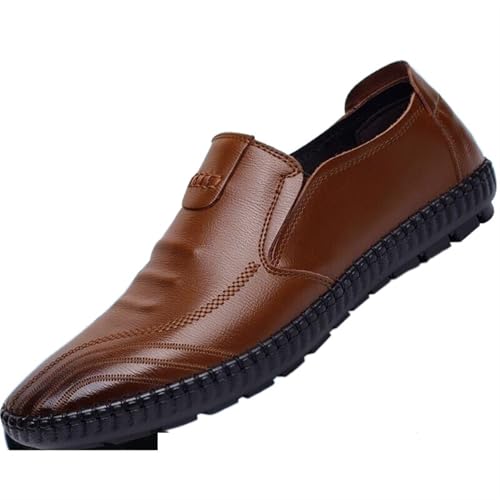 Dress Shoes for Men Men's Casual Slip-On Loafers Comfortable Driving Moccasins for Formal and Everyday Wear