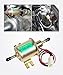 UNLRAE Electric Fuel Pump,Electric Fuel Pump 12v for Carburetor,Car Accessories 2.5-4psi Universal Inline Fuels Pump,Compatible Electronic Devices All 12 Volt Cars,Trucks,Boats,Carburetor,Lawnmower