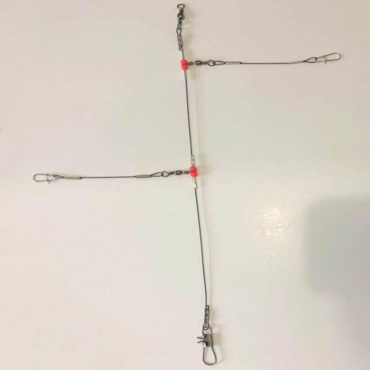 Toddmomy Lot De 5 Bas De Ligne De Pêche Pratiques Pour Leurres Rotatifs Deau Douce Haute Résistance Robustes Et Faciles À Nouer 10 Pièces X 5