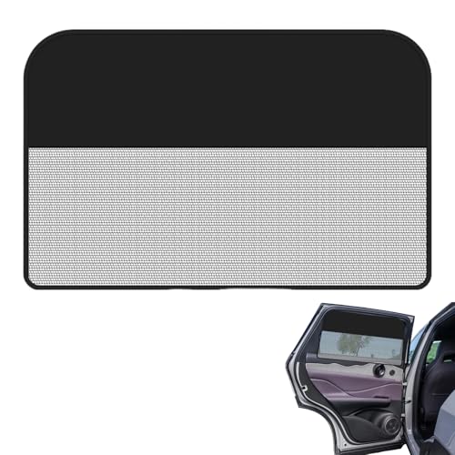 Gacqpli Bilfönsterskydd - Sidofönstersolskydd - UV Skydd Magnetiska Bilaccessoarer Små Solskärmar För Sömn Amning