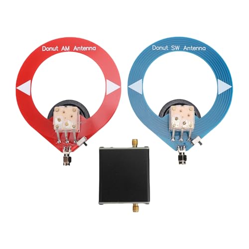 Antena Donut para Radio AM MW SW con Filtro de Interferencias