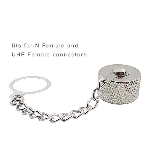 Pack de 10 tapas protectoras para conector N hembra y UHF hembra miniatura 3
