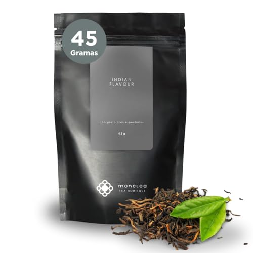 Chá Preto Com Especiarias Blend Indian Flavour Moncloa 45g Aroma ...