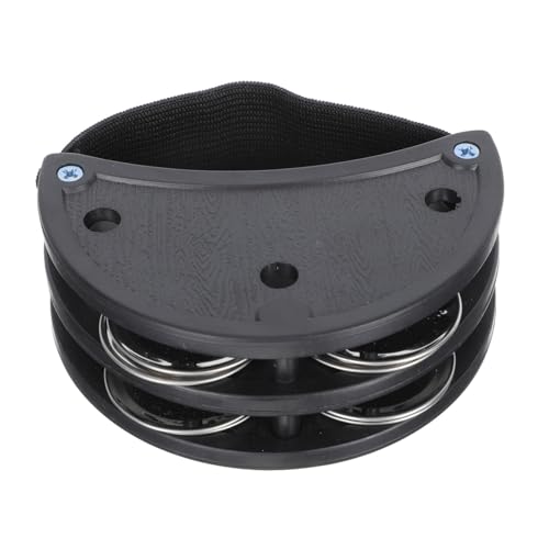Holibanna Foot Tambourines with Adjustable Strap for Percussion Music Instrument with Jingle Bells for Rhythm Play Comfortable Fit for Music Education and Development