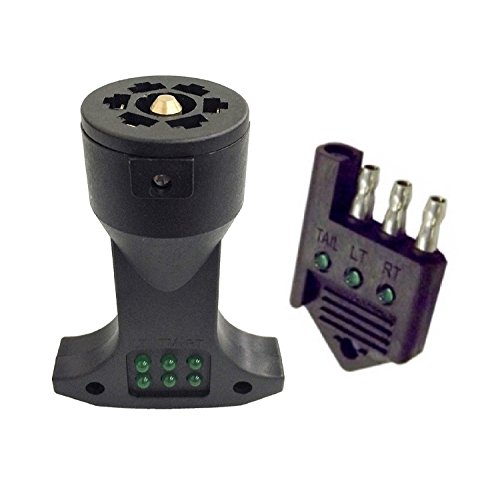 WennoW 4 Way Flat & 7 Way Round Trailer Wiring Tester Light Brake