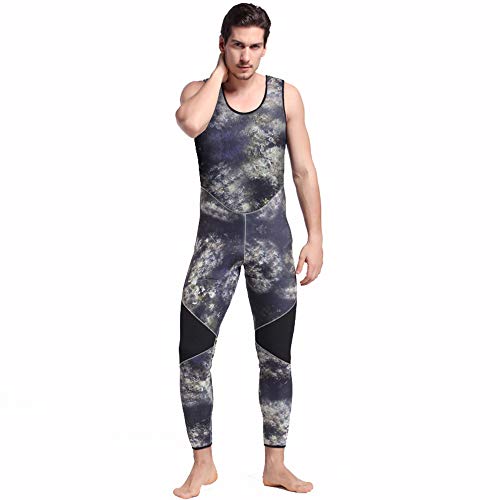 Nataly Osmann Men 5Mm Spearfishing Premium Camouflage Neoprene Wetsuit Scuba Diving Suit Hoodie Snorkeling Suits #TOP4