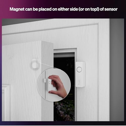 Image of Philips Hue Secure Starter Kit - Includes 3 Secure Contact Sensors (White), 1 Indoor Motion Sensor, 1 Bridge, 2 White & Color Ambiance Smart Bulbs - Easy to Install, Works with Hue App