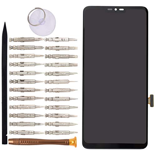 Image of Black G710EM LCD Display Touch Digitizer Screen for LG G7 ThinQ G710PM G710VMP G710ULM G710EMW G710EAW G710AWM G710N G710 LM-G710