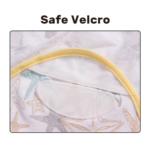 Image of Baby Swaddle Blanket, 3 Pack, 0-3 Months, Small-Medium, Light Yellow | Newborn Swaddles, Easy Change Infant Wrap, Adjustable Swaddle Blanket