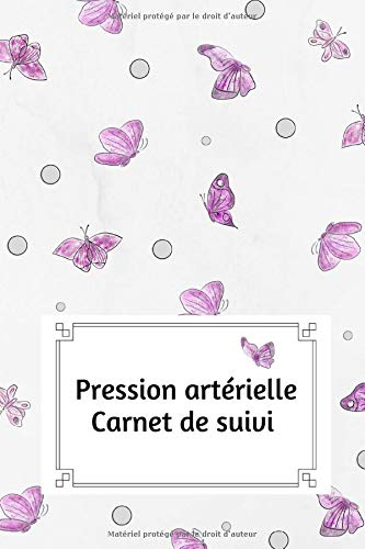 Pression artérielle Carnet de suivi: Passeport de tension artérielle à remplir | Journal de tension artérielle pour 1500 entrées | A5 - compact