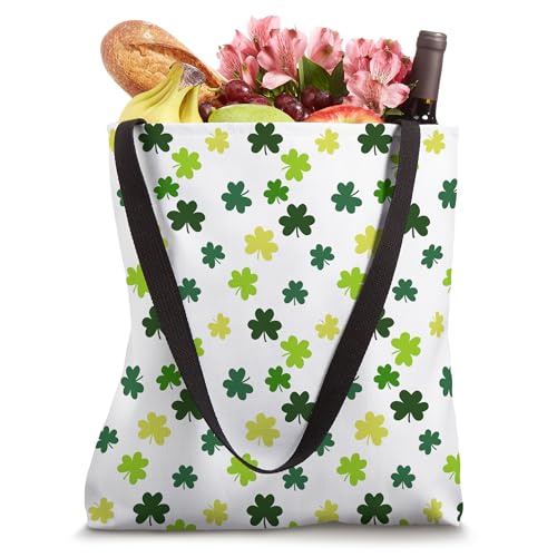 Bolso Tote Tréboles Verdes de Tres Hojas miniatura 4