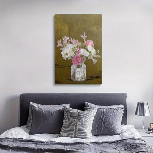 Peintures florales modernes sur châssis de qualité supérieure 80x145