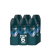 Rexona Advanced Protection Desodorante Roll-On para Hombre Cobalty Dry 72 h, 50 ml, Pack de 6