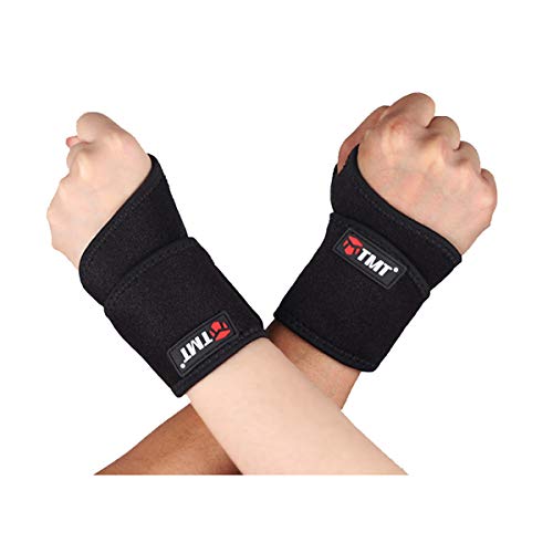 Wrist Brace Thumb Hand Support Compression Carpal Tunnel Splint for Weight Lifting Powerlifting Sports and Arthritis Pain Relief 2 Pack
