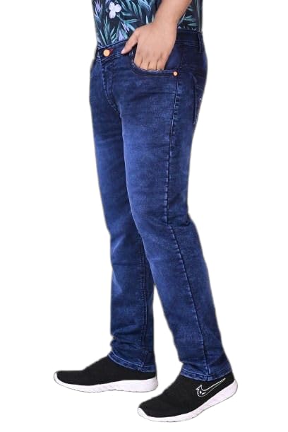 Mens Cotton Blend Blue Regular Jeans (SK12-MEN-JEANS-BLUE-40_PT)-picture-12