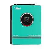 Anern Hybrid Wechselrichter Solar 6200W 48Vdc zu AC 230V PV 60-500VDC Off Grid Reine Sinus Welle Solar Wechselrichte 120A MPPT Für Bleisäure- und Lithium-Batterien mit WiFi-Modul