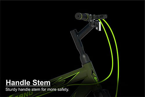 Image of GANG Collide Front Suspension Dual Disc Brake with IBC Single Speed 26T (Frame Size : 16.5 Inches) Mountain Cycle (Military Green)