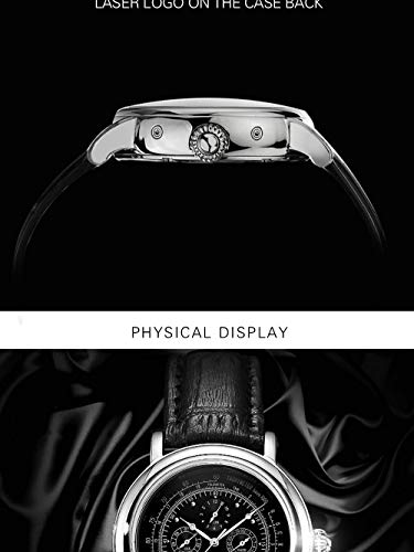 Montre bracelets luxe classique homme le cadeau idéal en acier durable - 5