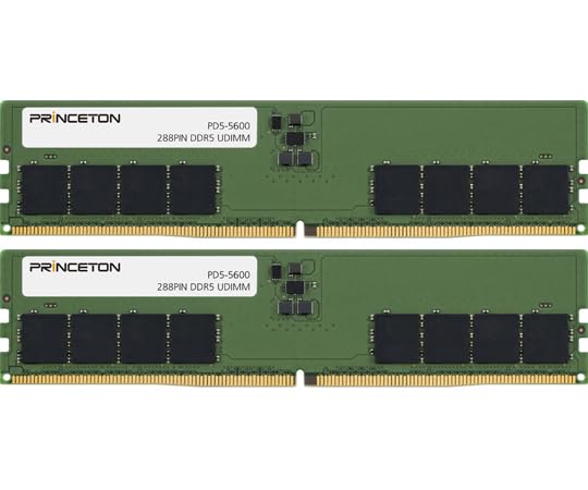 Amazon.co.jp: プリンストン DDR5-5600増設メモリー 32G2枚組 PD5-5600
