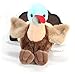 The Petting Zoo Turkey Stuffed Animal Plushie, Gifts for Kids, Wild Onez Wildlife Animals, Turkey Plush Toy 9 inches