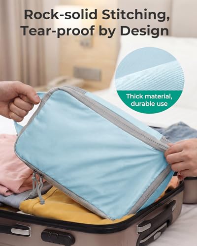 BAGSMART 6 Set Compression Packing Cubes