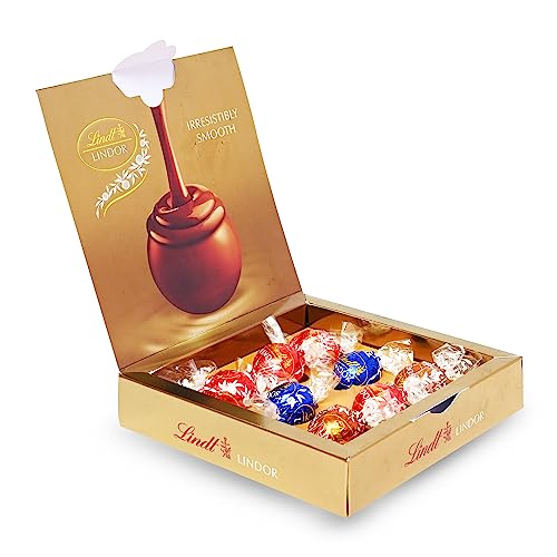 Lindt Lindor Assorted Cornet Chocolate Festive Gift Pack -100gm (8 Cornet Balls) amazinggiftidea-com