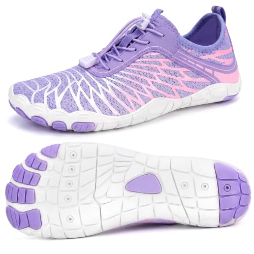 Image of Hike Barefoot Shoes Women Men Non-Slip Healthy Breathable Fashion Trail Running Womens Mens Wide Toe Zero Drop Water Shoe