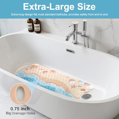 Tapete de ducha antideslizante Yonala 50% OFF - $9.99