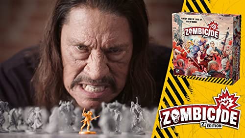 Asmodee, Zombicide, Segunda Edición, Juego de Mesa Colaborativo, 1-6 Jugadores, 14+ Años, Edición en Italiano
