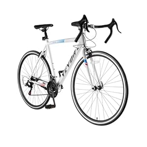 VEVOR Road Bike, 700C Wheels Racing Bike, Shimano Drivetrain City Commuter Road Bicycle, Urban Adult Sport Bicycle with Drop Bar, for Men and Women