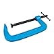 Silverline 605787 G-Klemme, Blau 3005C