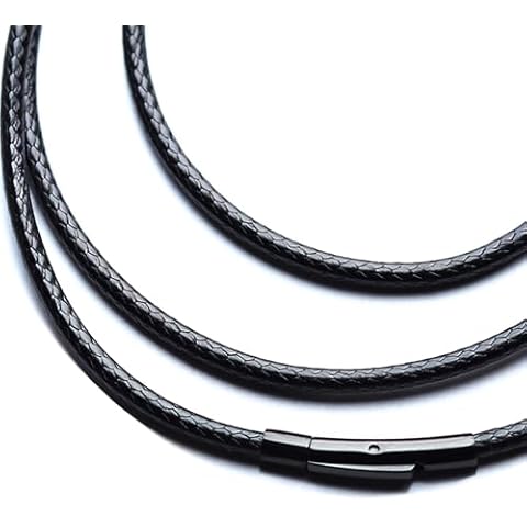 IOYYIO Waterproof Necklace Cord with Durable Clasp Cover